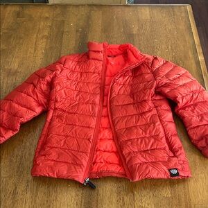 Kids' Cozy Red Puffer Jacket